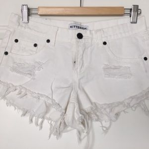 KITTENISH Denim Shorts